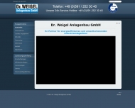 Website Weigel Anlagenbau