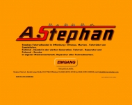 Website Stephan Andrea Fahrradgeschäft