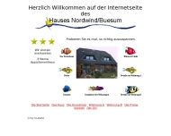 Website Haus Nordwind Labahn Ferienwohnungen