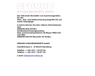 Bild Gebuhr Synchrongerte GmbH