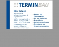 Bild Terminbau Bauunternehmen