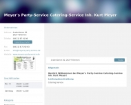 Bild Meyer's Party-Service Catering-Service Inh. Kurt Meyer