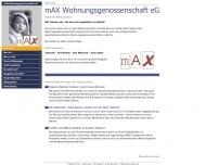 Bild mAX Wohungsgenossenschaft eG