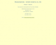 Bild Meisterbetrieb Schleh GmbH & Co.KG