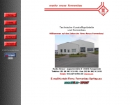 Website Reuß Marco Formenbau