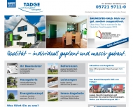 Website Karl Tadge Wohnbau
