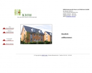 Bild KHW Komunale Haus und Wohnen GmbH