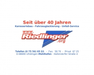 Bild Riedlinger Uwe Karosseriebau