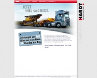 Website Hardt Baustoffe Handelsgesellschaft