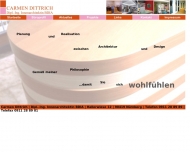 Website Dittrich Carmen Innenarchitektin