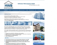 Website Hofheimer Wohnungsbau