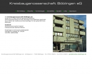 Bild Kreisbaugenossenschaft Bblingen eG
