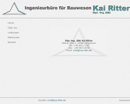 Bild Ingenieurbro f. Bauwesen Ritter Kai Dipl.Ing. (BA)
