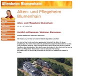 Bild Alten- u. Pflegeheim Blumenhain