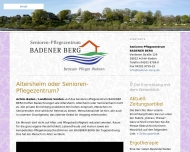 Bild Senioren-Pflegezentrum Badener Berg GmbH