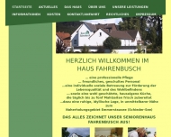 Bild Haus Fahrenbusch Senioren- und Pflegeheim