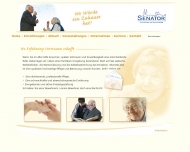 Website Senioren Residenz Waldersee
