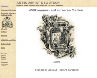 Bild Degutsch Holger Antiquariat