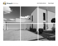 Website Krauch Wohnbau