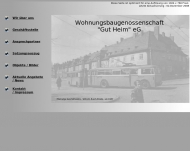 Bild Wohnungsbaugenossenschaft Gut Heim eG