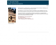 E+R Kistner Buch- und Kunstantiquariat N?rnberg