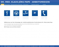 Bild Pape Klaus-Jrg Dr.med. Facharzt fr Allgemeinmedizin