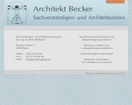 Bild Becker Ralf Dipl.-Ing. Architekt