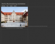 Website Dreß u. Wucherpfennig Architekten