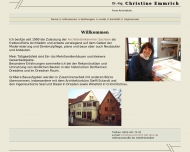 Website Emmrich Christine Dr.-Ing. Architekturbüro