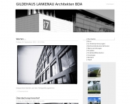Website Gildehaus Lankenau Architekten