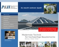 Bild P & H -Handel mit Bauelementen KG Fenster, Tren, Wintergrten, Treppengelnder, Zimmertren, Tore