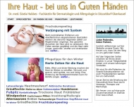 Website Hubbes Gisela Dr.med. Hautärztin