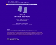 Bild Backhaus Thomas Arzt fr Allgemeinmedizin
