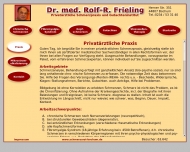 Website Dr. Frieling